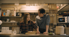 Is Hyerim cooking with Chan-sung in her dream?